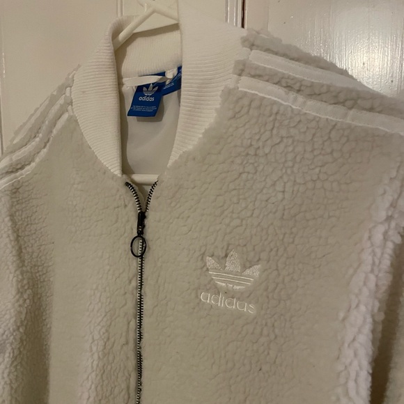 adidas fuzzy jacket